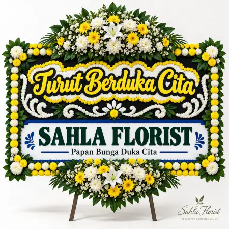 Papan Bunga Duka Grand Taruma Karawang