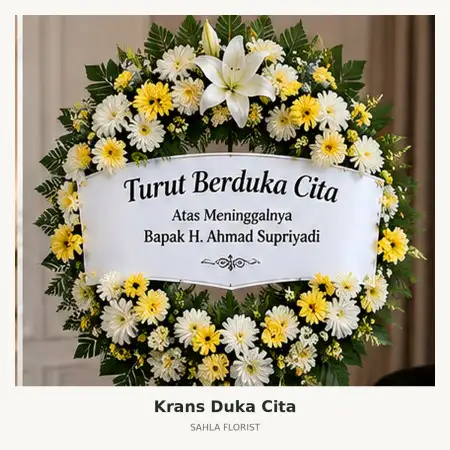 Krans Bunga Duka Grand Taruma Karawang